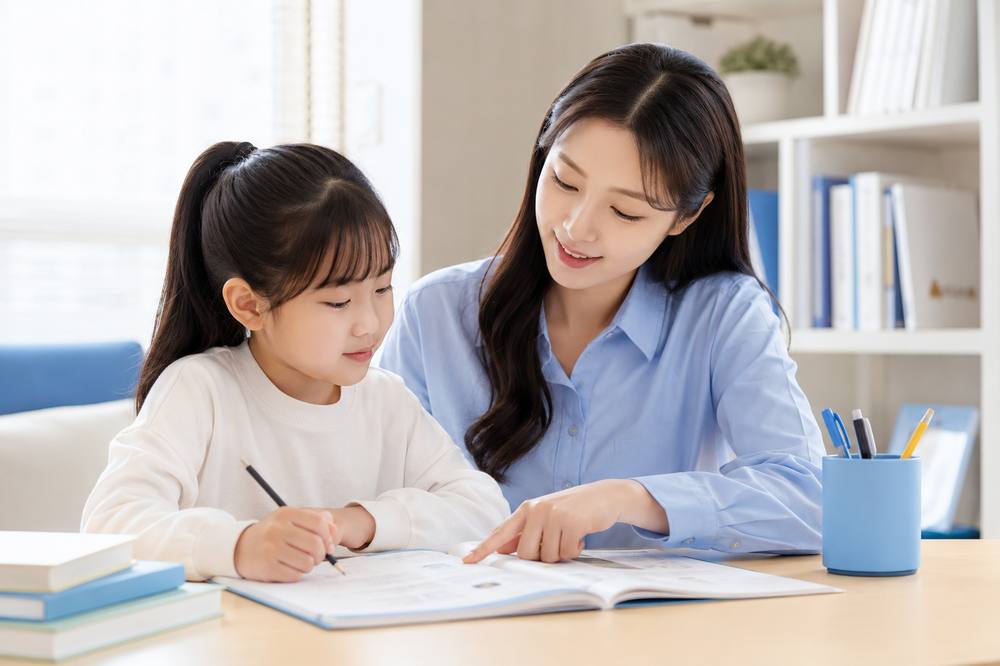 중동2가 수학 과외 학생 공부 사진